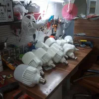 تعمیرات لامپ و پرژکتور و چراغ شارژی احمدی