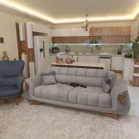 مبل هشت نفره تخت خوابشو در حد نو