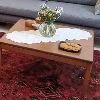میز بزرگ جلو مبلی برند سرو سبز