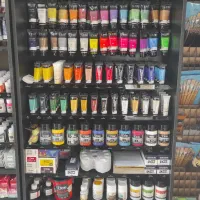 رنگ اکریلیک و رنگ روغن هنری