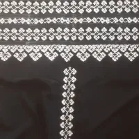 دوخت کش و زنجیره با چرخ زه دوزی