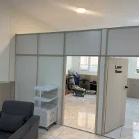 پارتیشن تمام mdf سفید طوسی