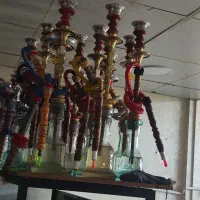10عددقلیان طعمداربرنجی