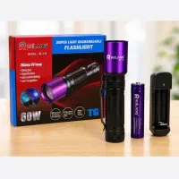 چراغ یووی تشخیص رنگ چراغ قوه یو وی شارژی چراغ uv