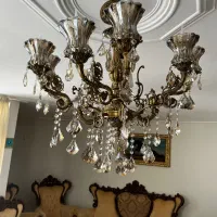 لوستر ۸ شاخه دو عدد