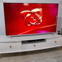 میز تلویزیون چوبی ( فروش فوری )