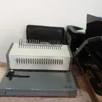 دستگاه صحافی سیمی کن فنر پلاستیکی با کاتر کاغذ