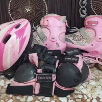 اسکیت دخترانه صورتی