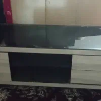 میز تلویزیون و گنجه و ساعت ایستاده در حد نو