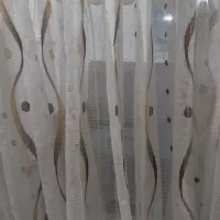 دو عدد پرده سالم .پانچ