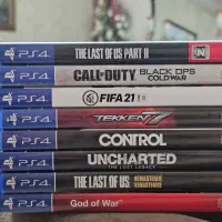 تعدادی بازی ps4 کارکرده