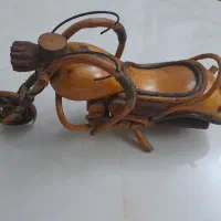 موتور چوبی دستساز طرح هارلی دیوید سون