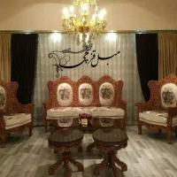 مبلمان سلطنتی شاهکار.دو رو منبت