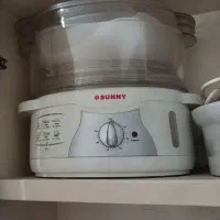 بخار پز ۴ طبقه مارک سانی در حد نو