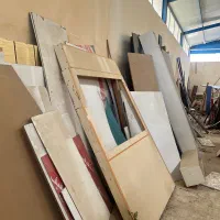 چوب و MDF|کتابخانه، شلف، قفسه‌های دیواری|فرخ‌شهر, |دیوار