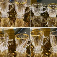 استکان فنجون لب طلا خارجی اصل اورجینال  پارچ لیوان