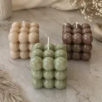 شمع طرح روبیک