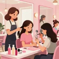 استخدام نیرو در سالن زیبایی