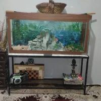 اکفاریم با پایه فلزی