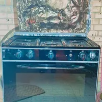 اجاق گاز طرح فر مدل آیینه ایی