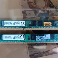 ۲ عدد رم ۴ گیگ ddr3 1600