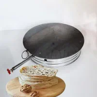 تنور خانگی با ساج فولای دو میل و گازسوز
