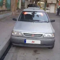 پراید نقره ای دوگانه سوز