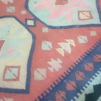 یک عدد فرش گلیم دستبافت ۲در ۳