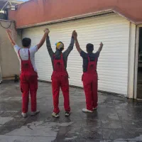 درب اتومات جک شیشه ای کرکره برقی سکوریت تعمیر