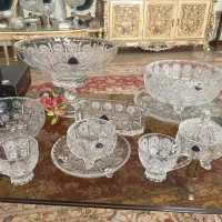 سرویس کریستال لهستان مدل پی کی۱۲نفره ۴۳پارچه آکبند