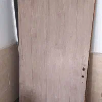 درب چوبی همراه چهارچوب
