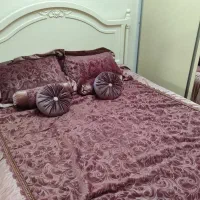 روتختی دونفره مخمل برجسته