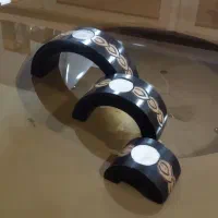 جا شمعی چوبی در حد نو