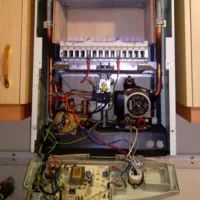 سرویس پکیج شوفاژ دیواری و کولر ابی