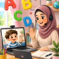 معلم / مدرس آموزش آنلاین زبان انگلیسی کودکان