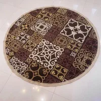 فرش ماشینی گرد ترک