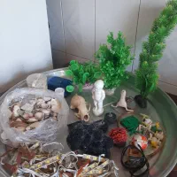 وسایل آکواریوم همگی سالم.قیمت همش۶۵۰.