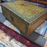 جعبه دوران زندیه بی نظیر طلا کوب