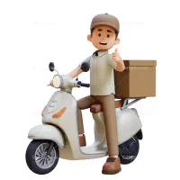 پیک موتوری تهیه غذا