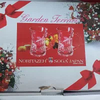 یک دست استکان زیبا با سوپ خوری نوستالژی