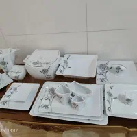 چینی ۱۲نفره|ظروف سرو و پذیرایی|نیشابور, شهید بهشتی|دیوار