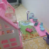 خونه باربی صورتی