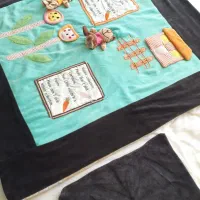 لحاف و ضربه گیر تخت نوزاد