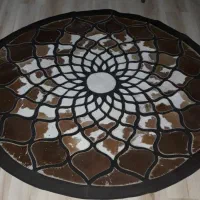 فرش چرم کاو