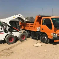 اجاره بابکت خاور کمپرسی مینی بیل بیل مکانیکی بزرگ
