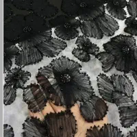 کت گل برجسته مهره دوز شده