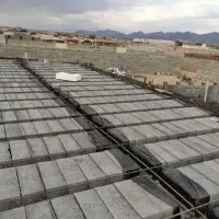 قالبندی سقف آرموتور بندی بتن ریزی خلاطه بتن آماده