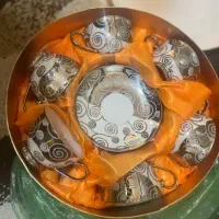 دو دست فنجون و نعلبکی نو