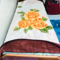 تخت خواب یکنفره چوبی