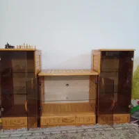 قفسه بوفه چوب راش